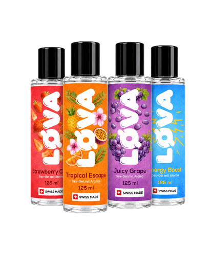 LØVA Sex-Gel - Starterset 4x - 125ml