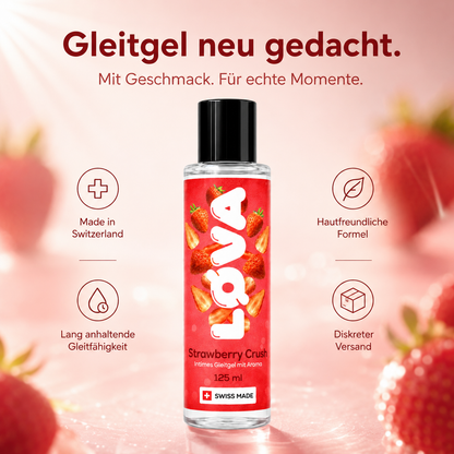 LØVA Gleitgel Strawberry Crush - 125ml