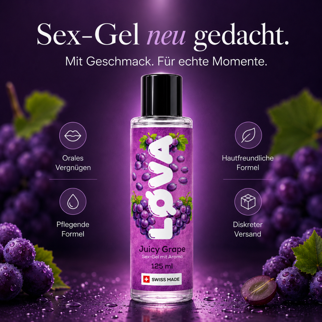 LØVA Sex-Gel Juicy Grape - 125ml