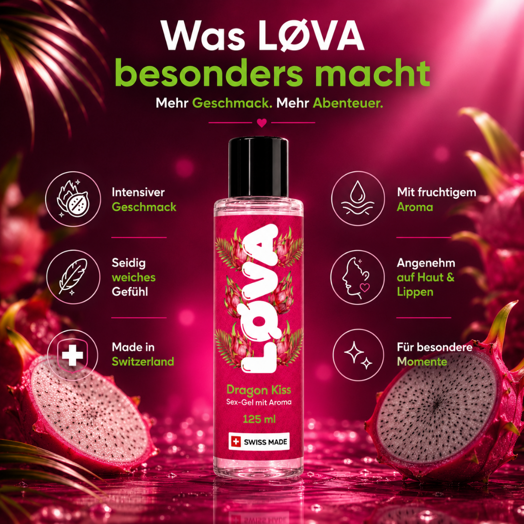 LØVA Sex-Gel Dragon Kiss - 125ml