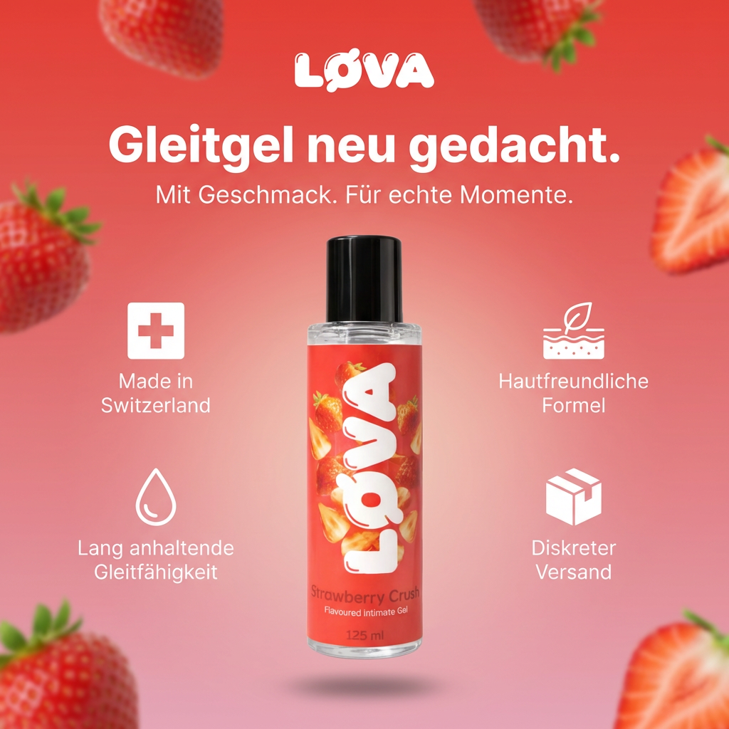 LØVA Gleitgel Strawberry Crush