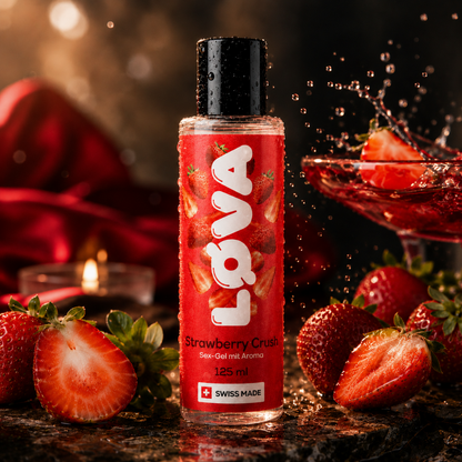 LØVA Sex-Gel Strawberry Crush - 125ml