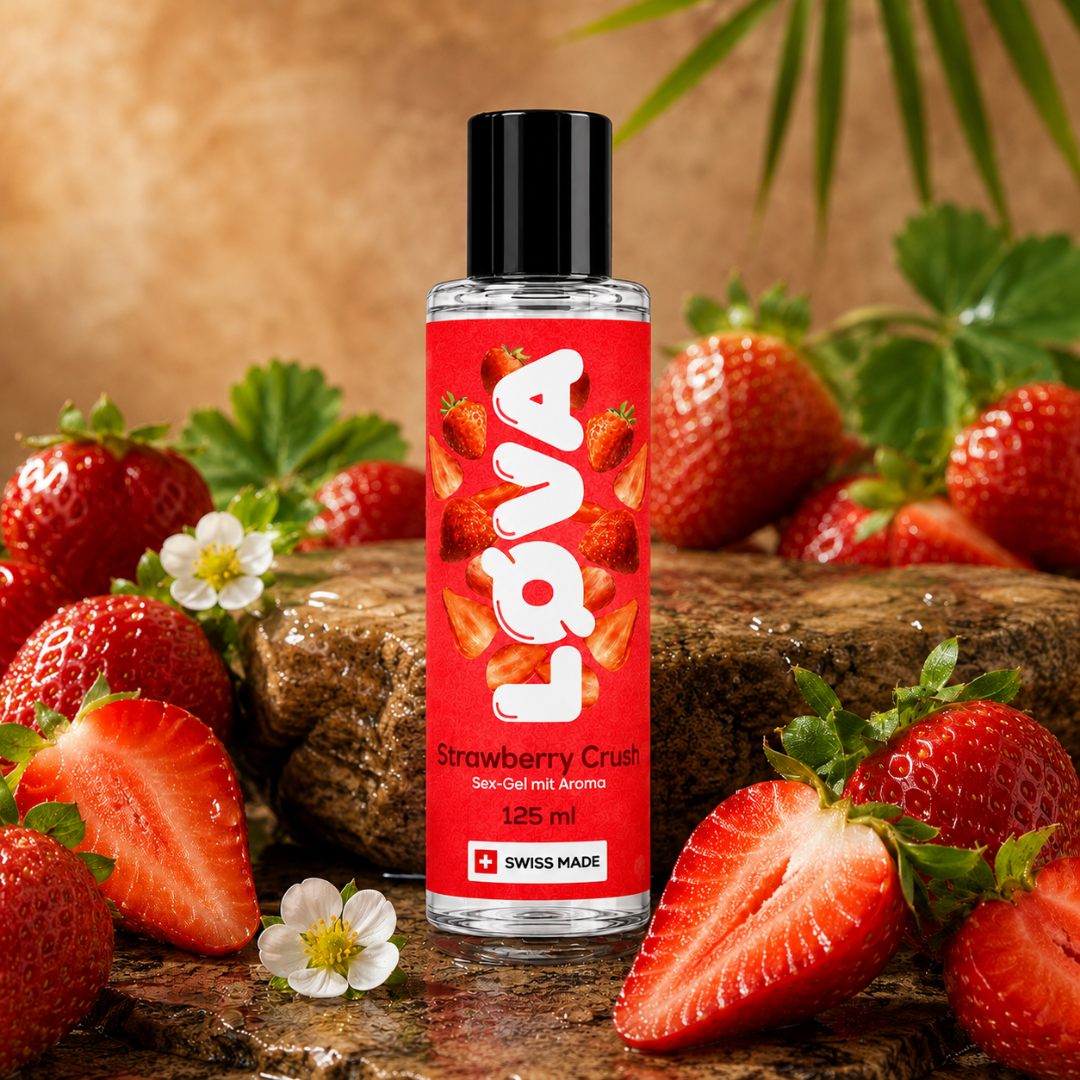 LØVA Sex-Gel Strawberry Crush - 125ml