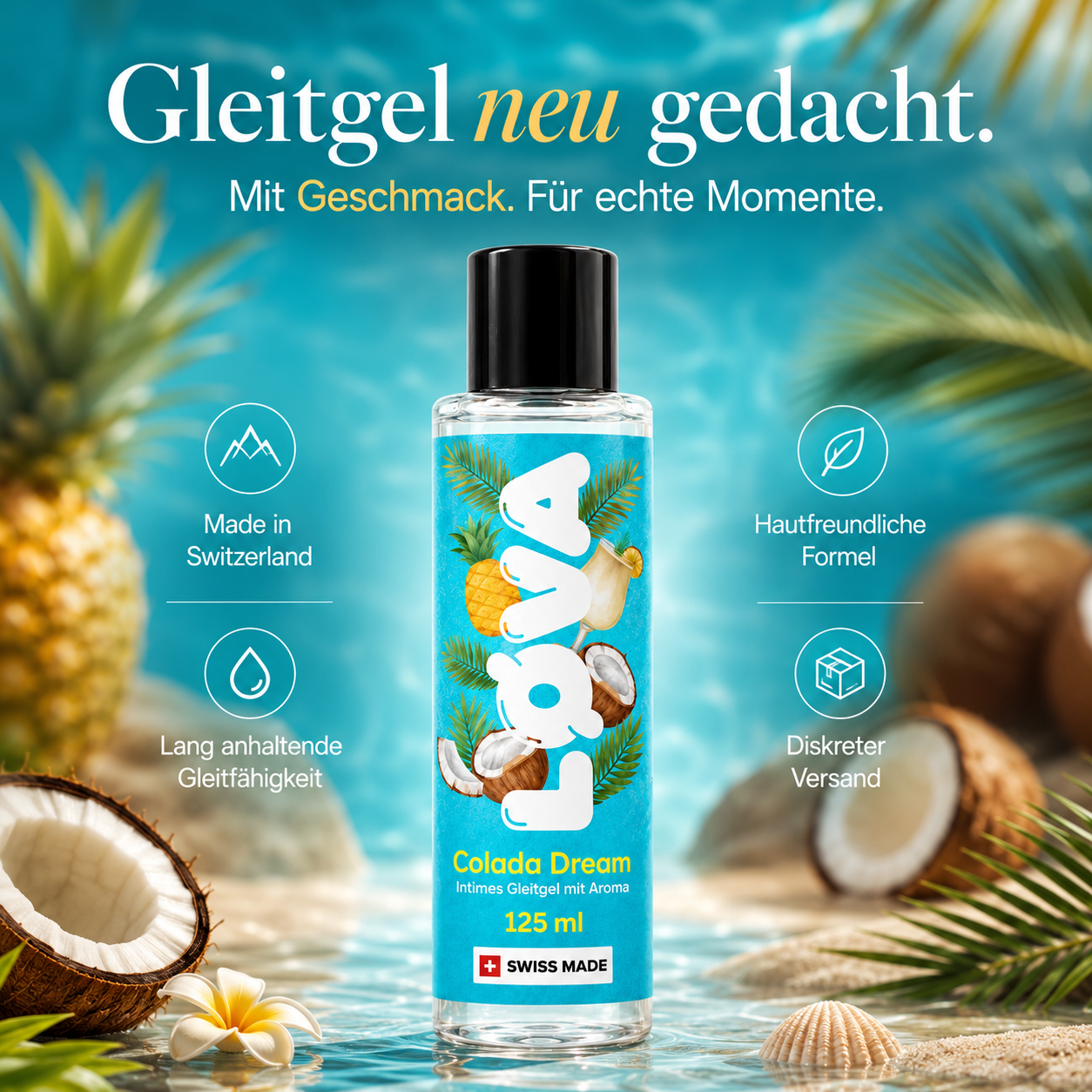 LØVA Gleitgel Colada Dream -125ml