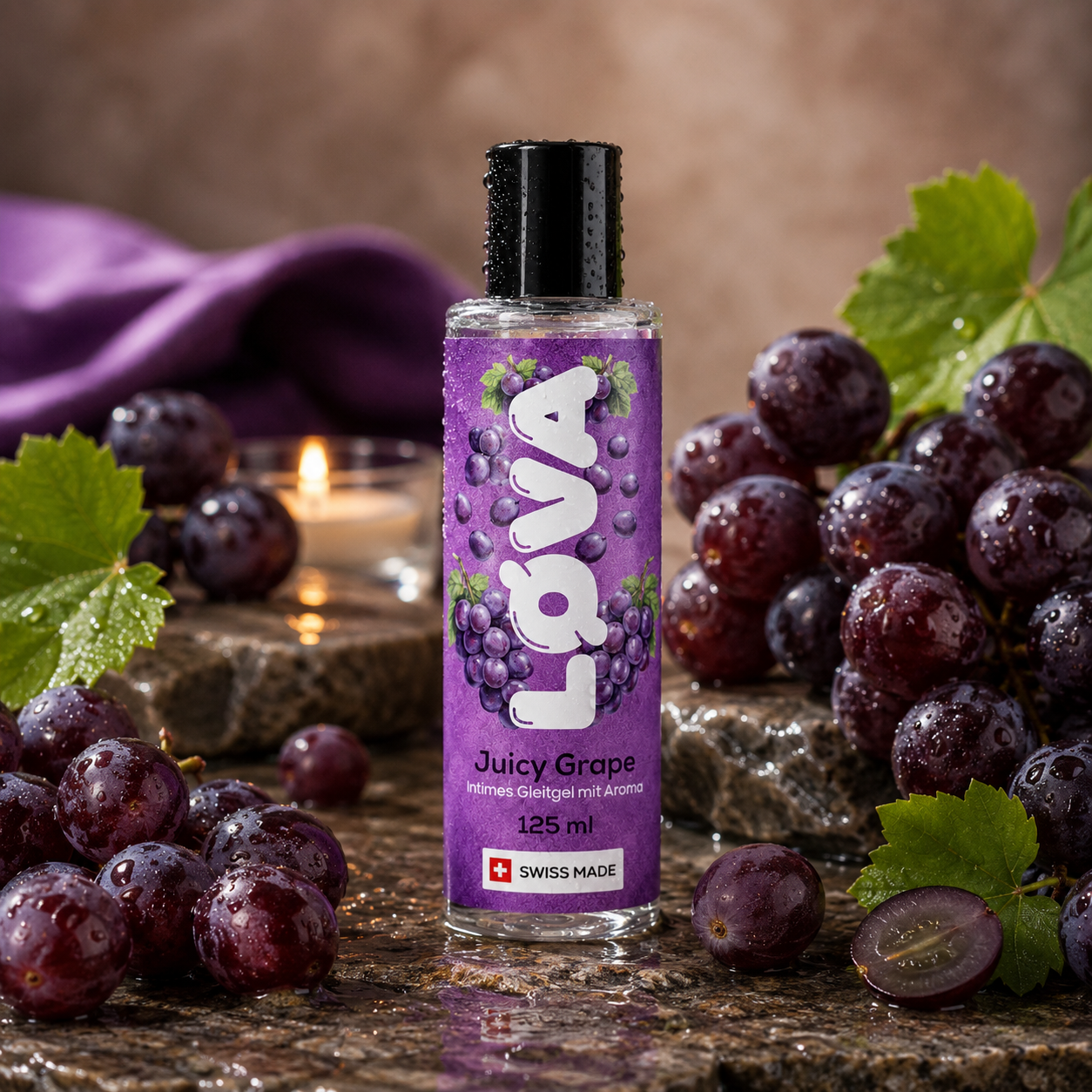 LØVA Gleitgel Juicy Grape - 125ml