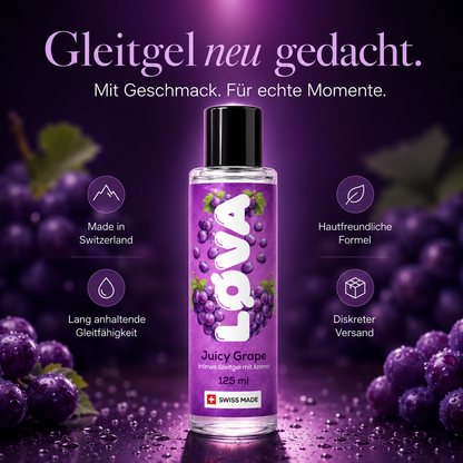 LØVA Gleitgel Juicy Grape - 125ml