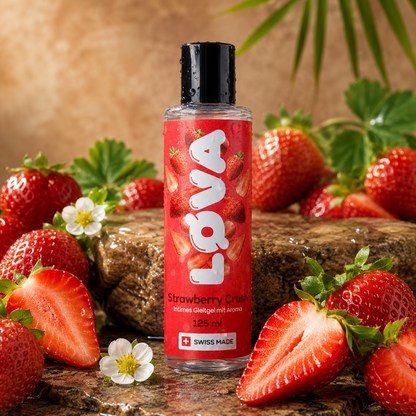 LØVA Gleitgel Strawberry Crush - 125ml