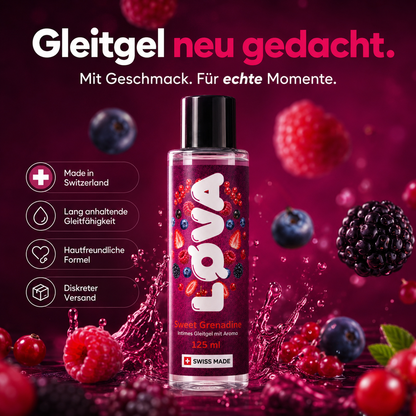 LØVA Gleitgel Sweet Grenadine -125ml
