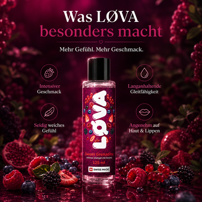 LØVA Gleitgel Sweet Grenadine -125ml